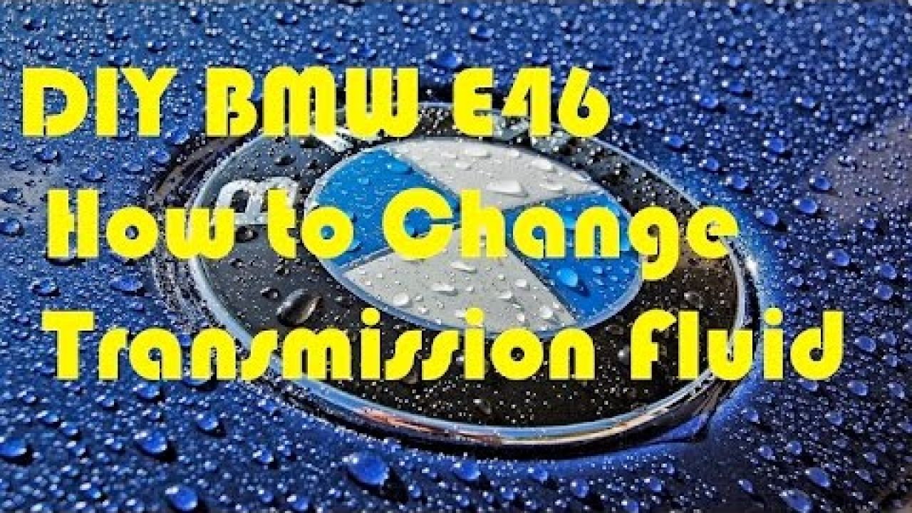 замена масла трансмиссии BMW E46 Automatic