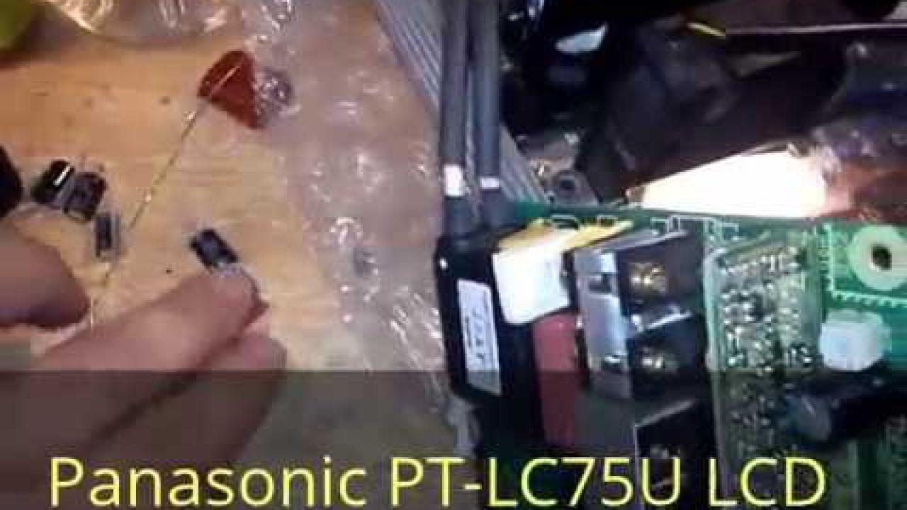 Ремонт проектора PANASONIC PT LC75U LCD