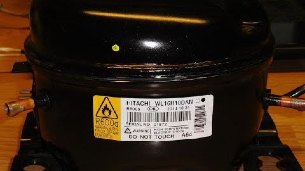 Разборка инверторного компрессора холодильника HITACHI 
