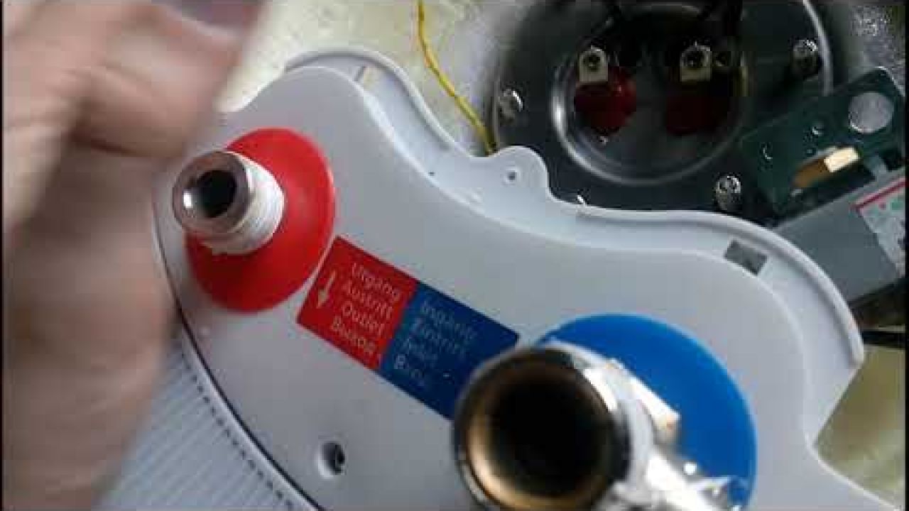 Замена магниевого анода и чистка водонагревателя Timberk SWH RS1 80V