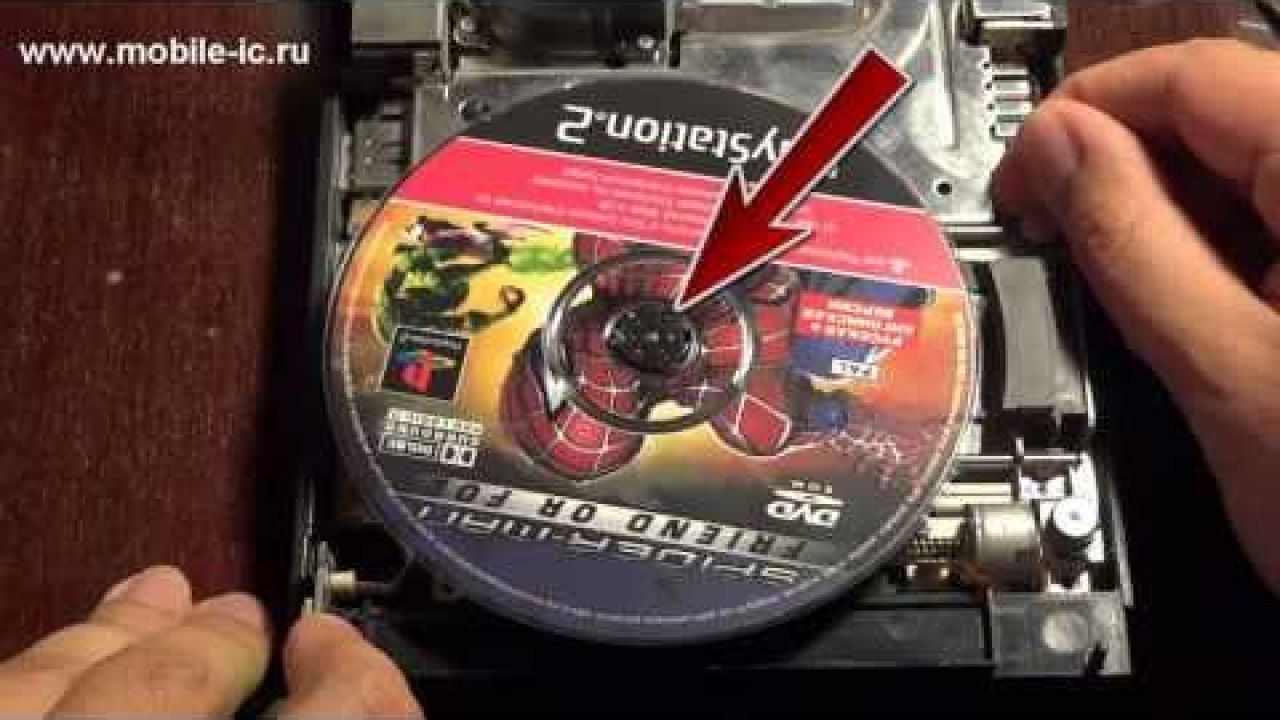 Ремонт PS2 - Замена двигателя