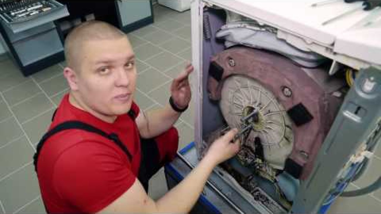 Замена подшипников в стиральной машине Electrolux, Zanussi, AEG