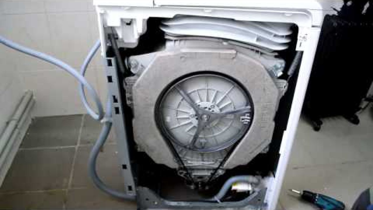 Замена осевого болта барабана стиральной машины Whirlpool