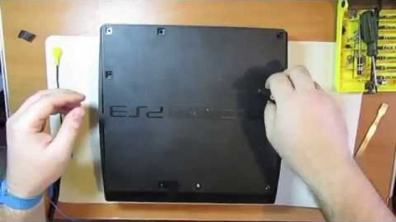 Разборка Sony Playstation 3 Slim 320Gb.
