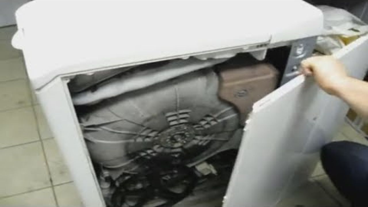 Ремонт фланца подшипников в стиральной машине Zanussi