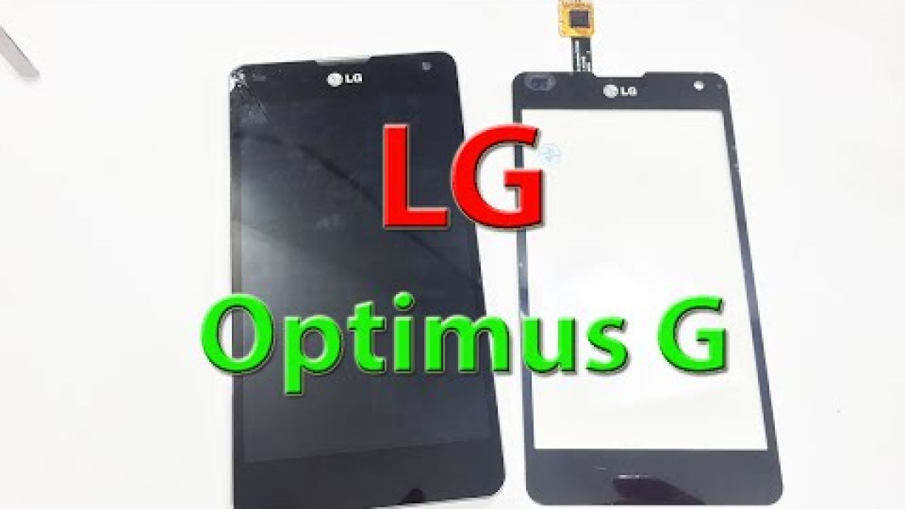 Разборка и ремонт LG optimus G F180 Замена сенсора на OCA пленку