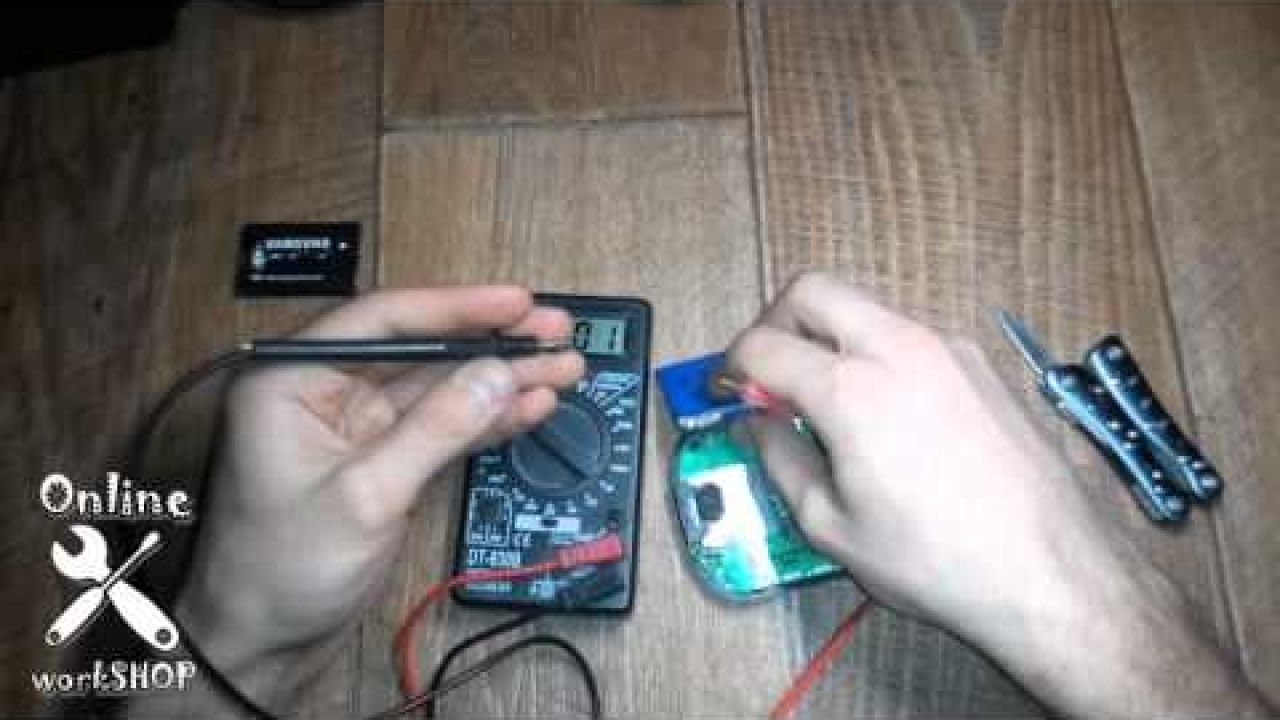 Ремонт видеорегистратора : замена аккумулятора/батареи