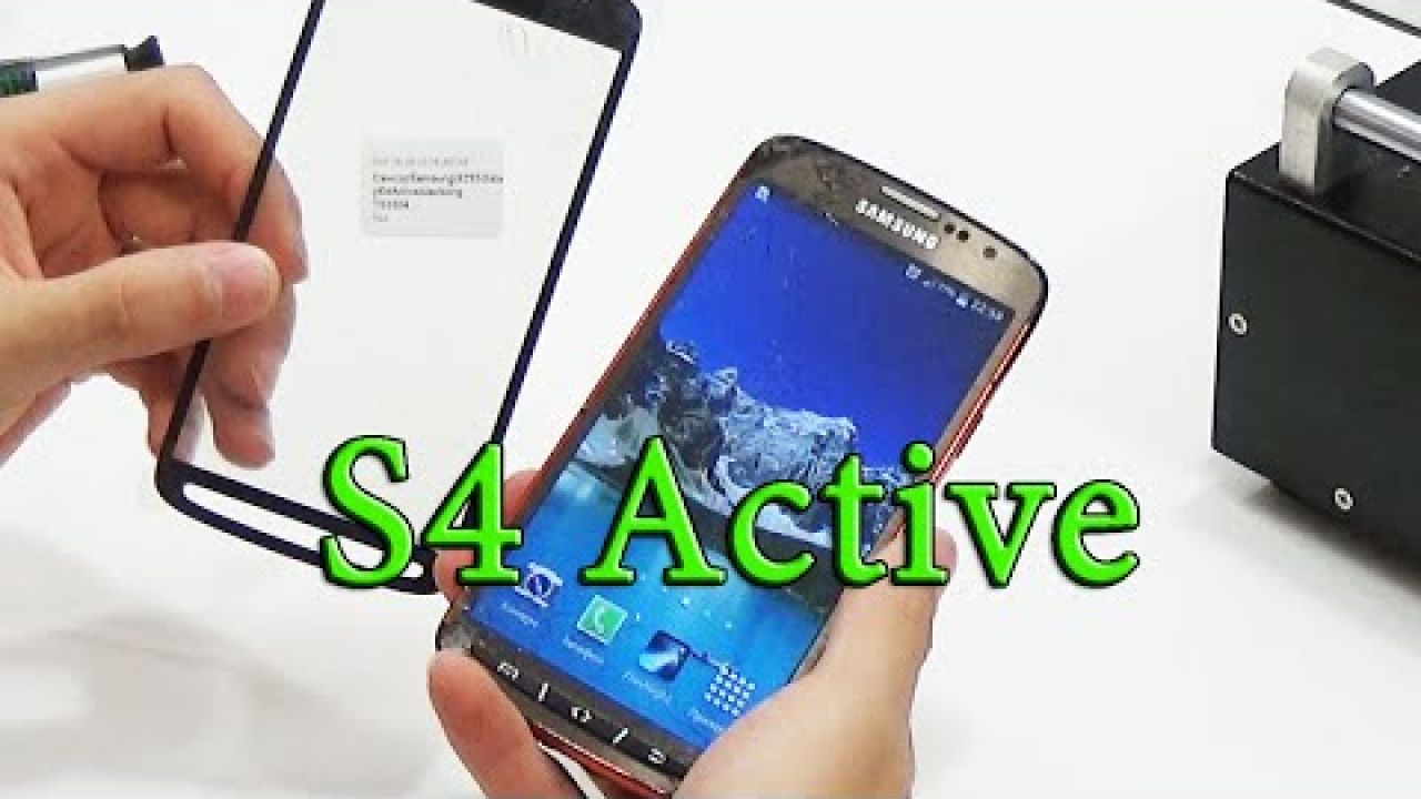 Ремонт Samsung Galaxy S4 active - Замена сенсора на OCA пленке