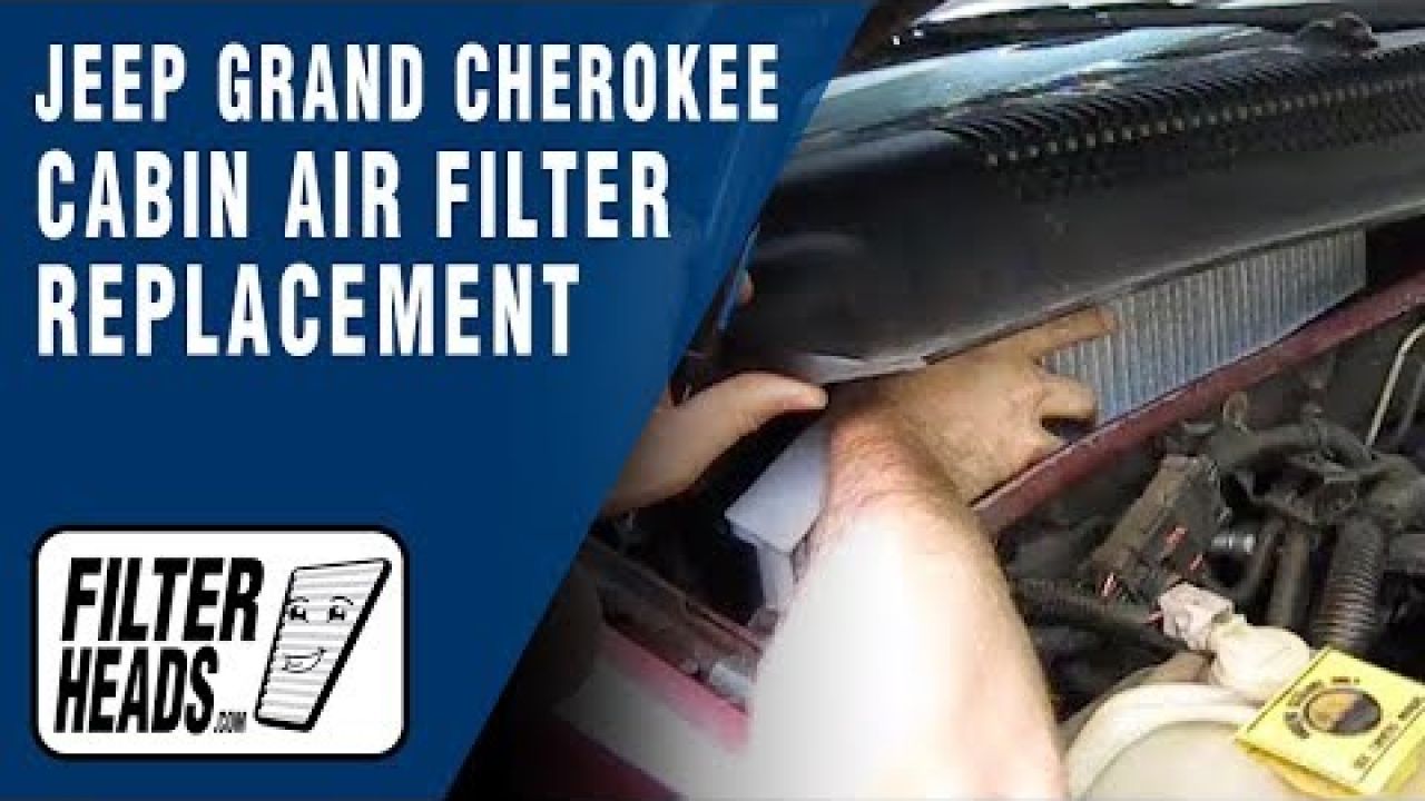 замена воздушного фильтра салона - Jeep Grand Cherokee
