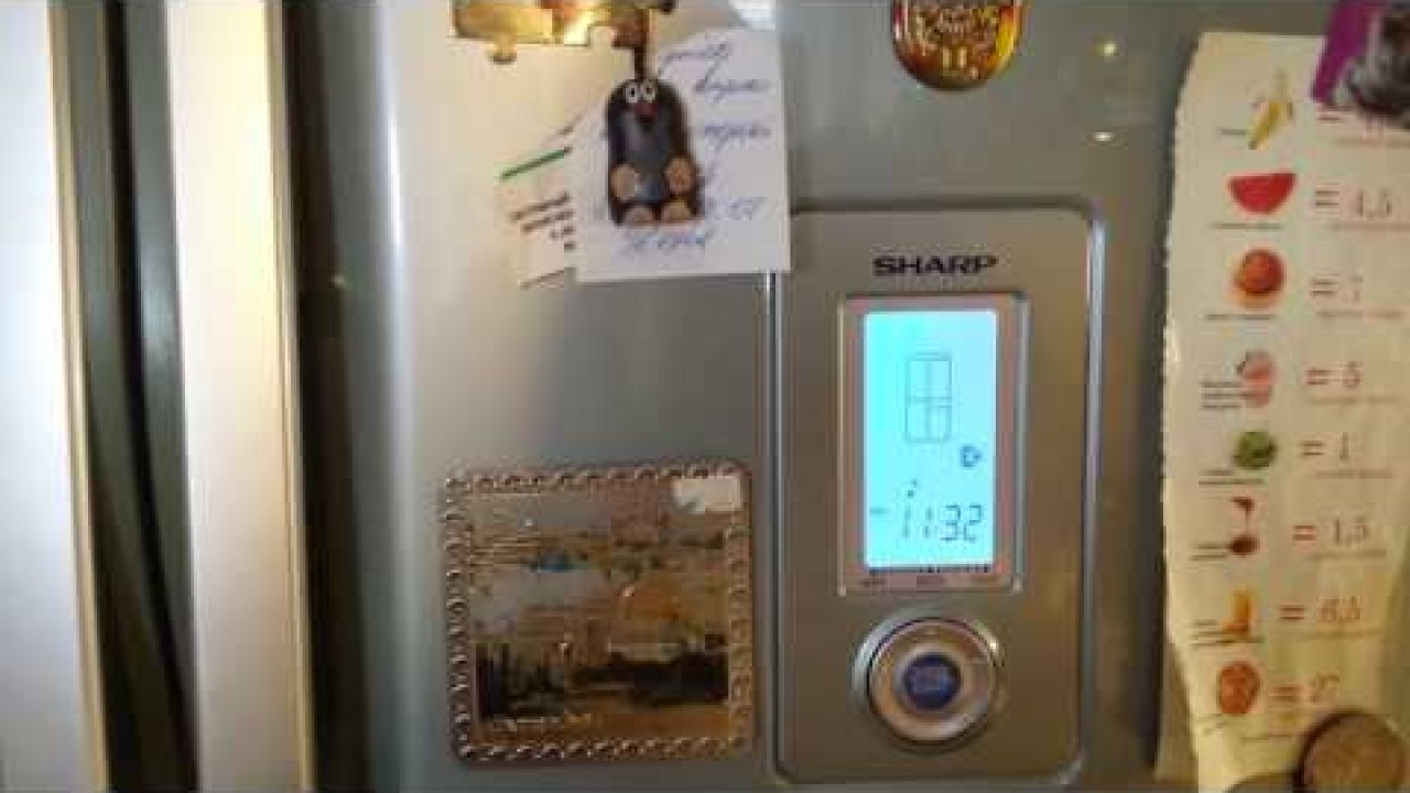 Холодильник SHARP - неисправен лёдогенератор