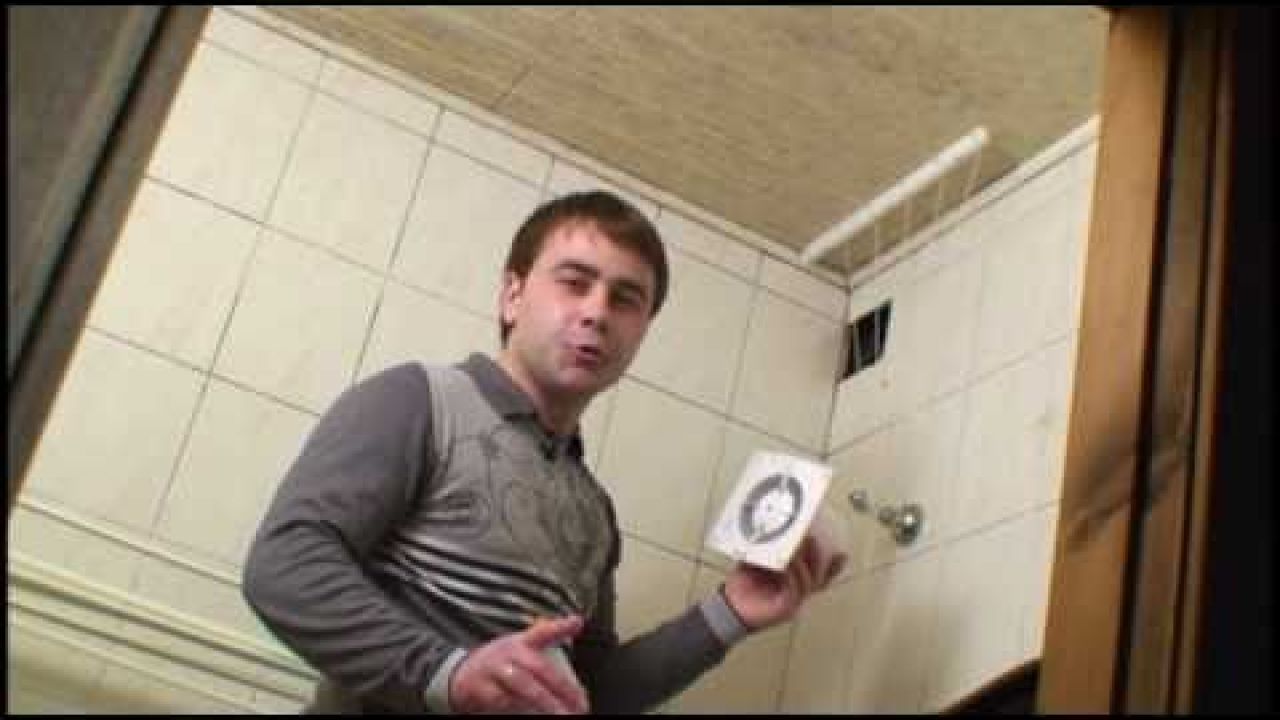 Как установить вентилятор в ванной комнате