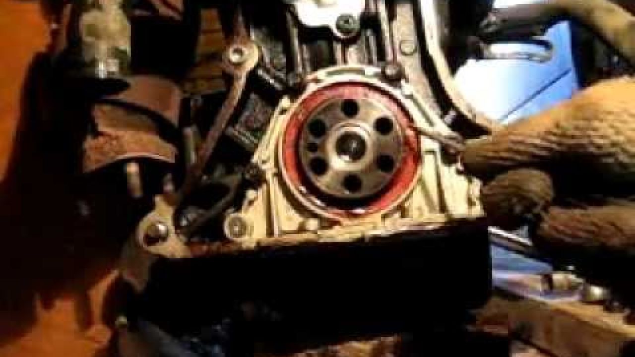 Ремонт мотора Daewoo Matiz (Протекщий сальник)
